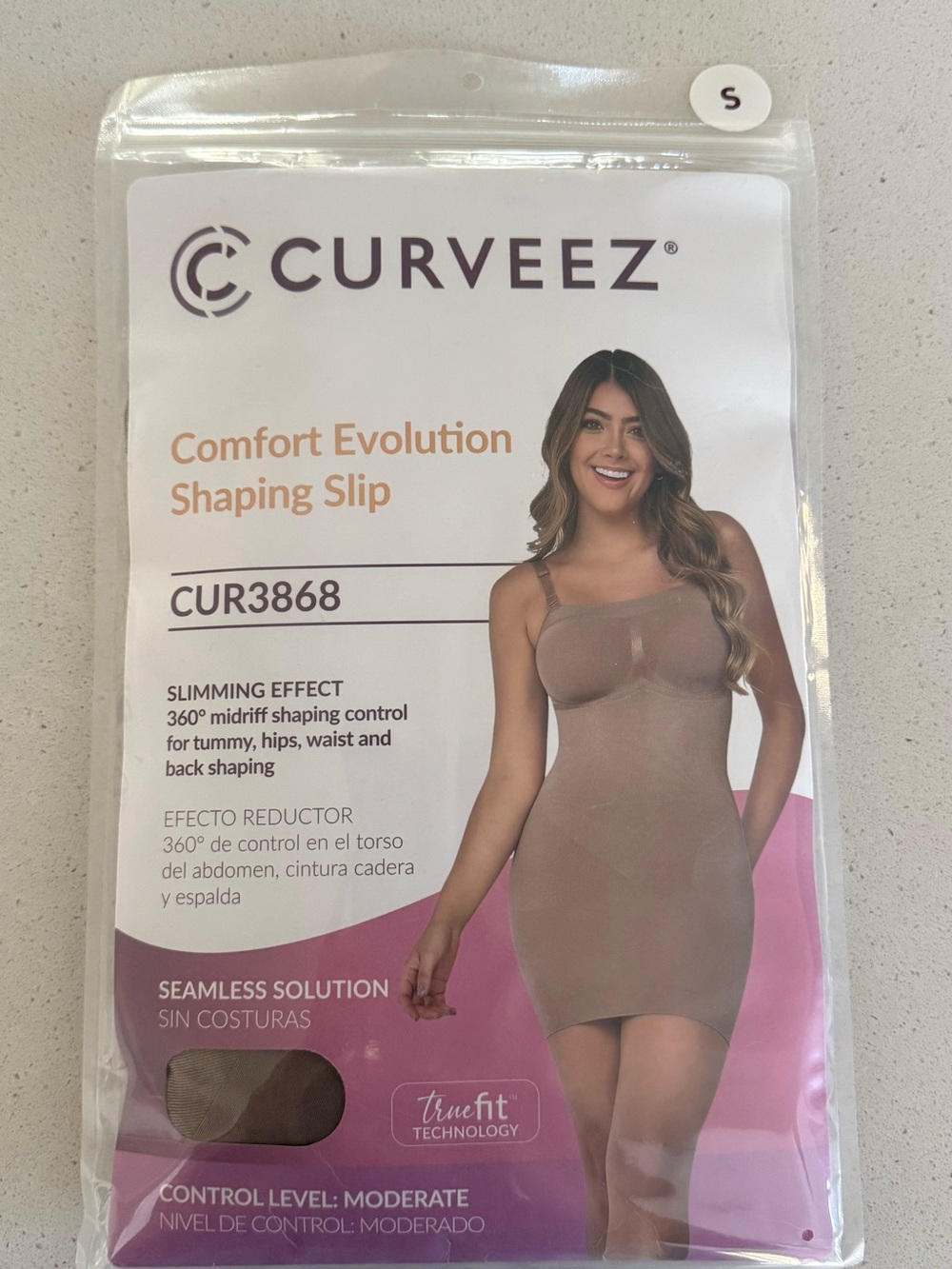 Curveez Comfort Evolution Shaping Slip - Mocha